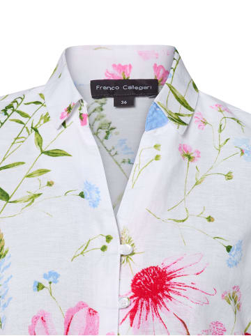 Franco Callegari Bluse Winnie in weiß pink