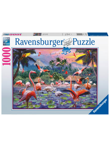 Ravensburger Ravensburger Puzzle - Pinke Flamingos - 1000 Teile