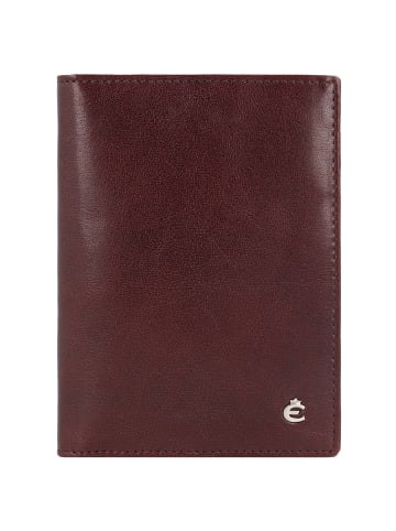 Esquire Toscana Ausweisetui RFID Schutz Leder 9 cm in coffee