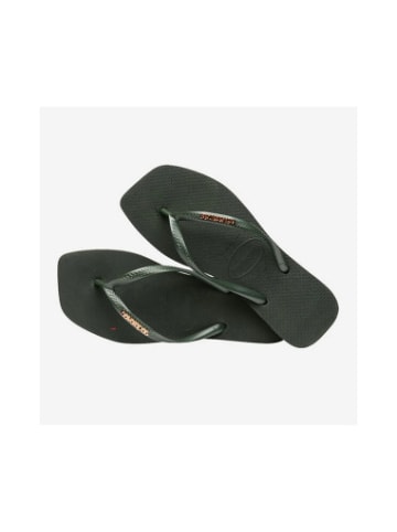 Havaianas Chanclas Square in Grün