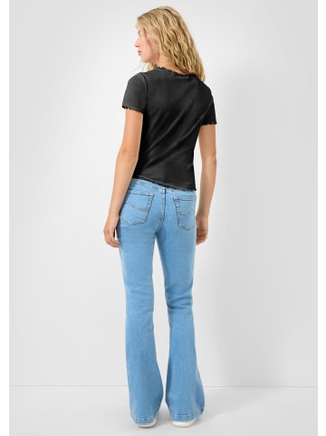 QS T-Shirt in 99D0_schwarz