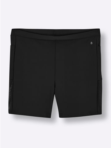 sheego Badeshorts in schwarz