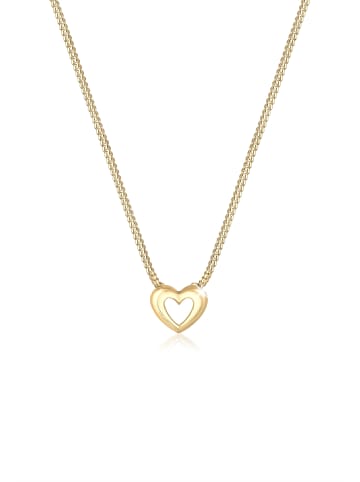 Elli Halskette 585 Gelbgold Herz in Gold
