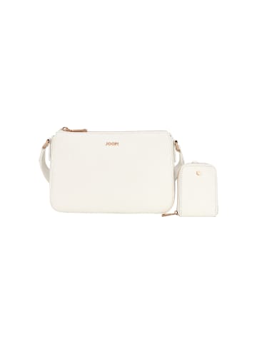 JOOP! Schultertasche 'Decoro Edition Jasmina in Whisper White 24,00 x 15,00 x 6,00 cm'