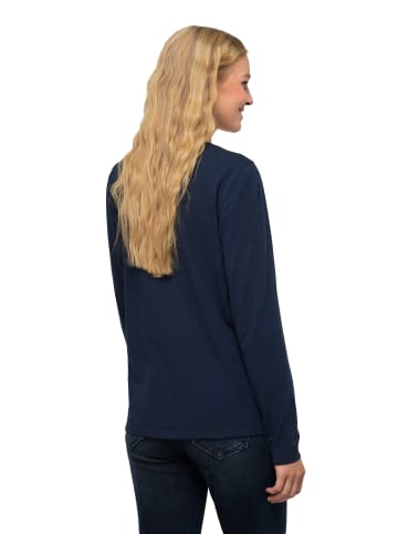 LAURASØN Shirt in navy blau