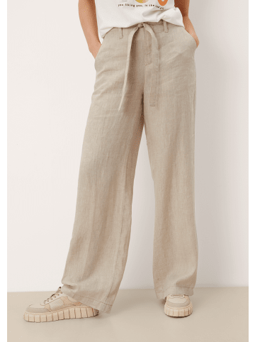 s.Oliver Hose lang in Beige