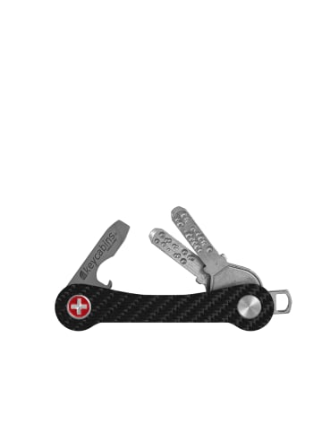 keycabins Schlüsselhalter Carbon in black