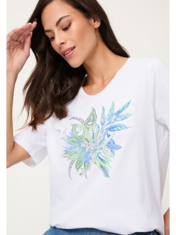 Olsen T-Shirt Hannah in weiß blau