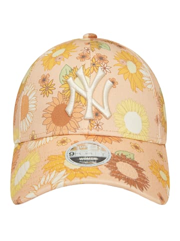 NEW ERA New Era 9FORTY New York Yankees Floral All Over Print Cap in Orange