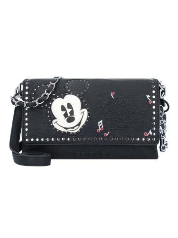 Desigual Mickey Rock Schultertasche 25 cm in schwarz