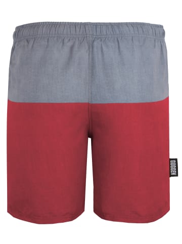 GUGGEN MOUNTAIN Badehose Herren Badeshorts - Schnelltrocknend in Rot