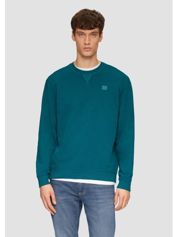 s.Oliver Sweatshirt in 6767_petrol