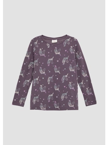 s.Oliver T-Shirt langarm in Lila