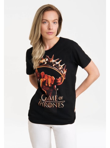 Logoshirt T-Shirt Game Of Thrones - Krone in schwarz