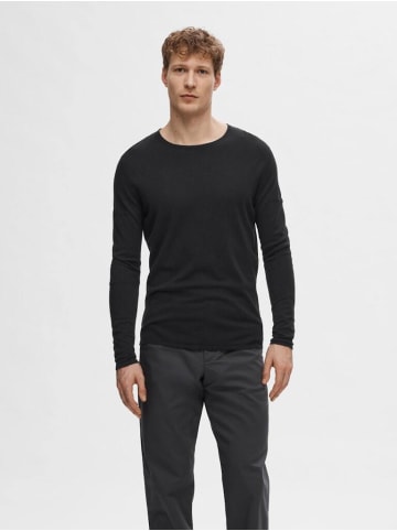 Selected Pullover in schwarz2