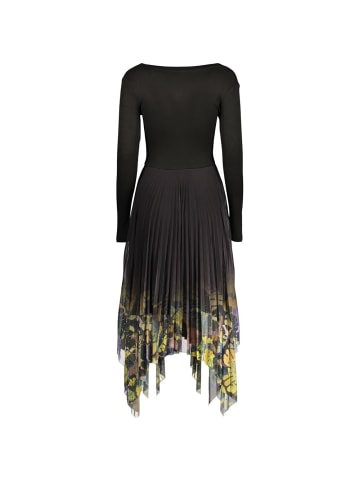 Desigual Schwarz Polyester Casual Kleid