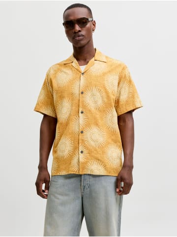 Jack & Jones Hawaii-Hemd in Amber Brown