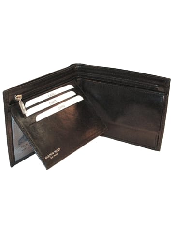 Golden Head Colorado Geldbörse RFID Leder 12,5 cm in schwarz