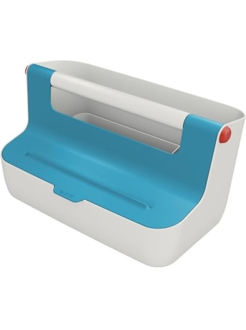 Leitz Mobile Aufbewahrungsbox Cosy ABS-Kunststoff hellgrau/blau