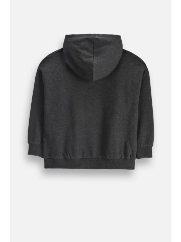 MOKIDA Kapuzenpullover in schwarzgrau