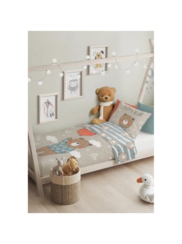 Faro Tekstylia Bettwäschebezug Teddybär in beige