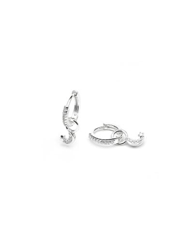 Luxenter Ohrringe Lingma mit Silberfinish – LINGMA