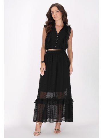 faina Damen Bluse in Schwarz