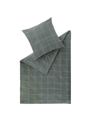 ESPRIT Flanell Bettwäsche CHECK in Grau