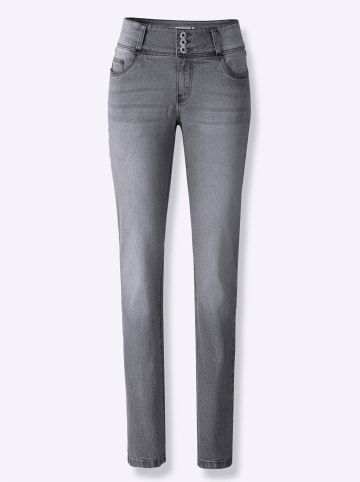 WITT WEIDEN 5-Pocket-Jeans in stone-grey-denim