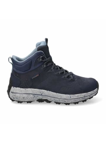 Allrounder Schnürstiefelette in blau