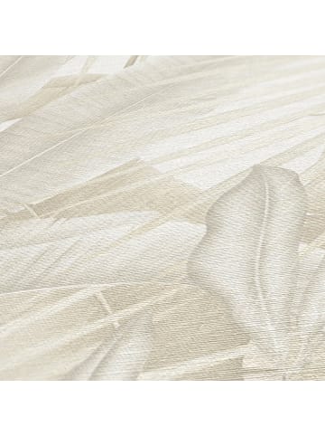 A.S. Création Tapete Stories of Life Palm leaves Beige