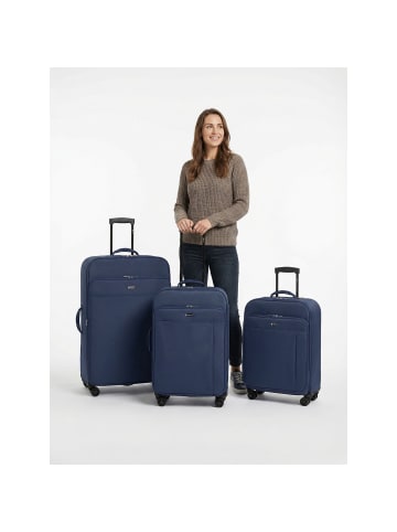 Check.In Sevilla 3.0 4 Rollen Kofferset 3-teilig dark blue