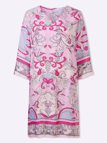 Heine Druck-Kleid in rosé-hellrosé-bedruckt
