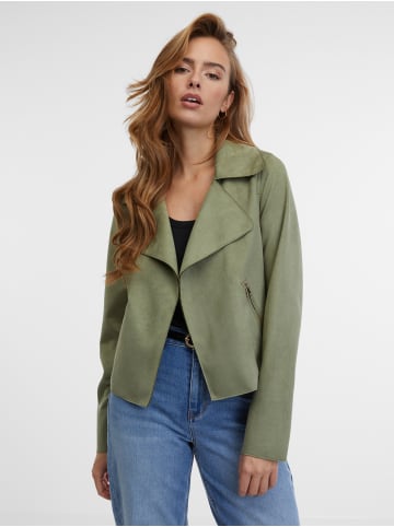 orsay Kunstlederjacke in Khaki