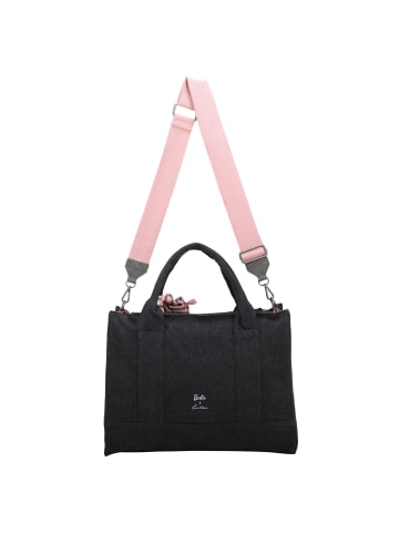 Fritzi aus Preußen Malibu Denim Limited Barbie Shopper Tasche 40 cm in blacky