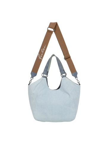Fritzi aus Preußen Maxi Limited Shopper Tasche 46 cm in washed denim