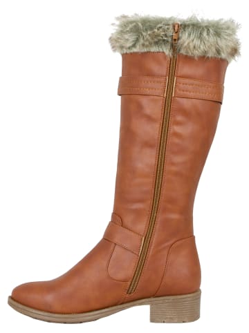 Loveness Winterstiefel Uni in Braun