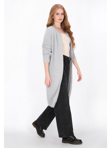 DreiMaster Women Cardigan in grey melange