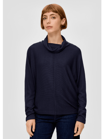 S. Oliver Sweatshirt langarm in Blau