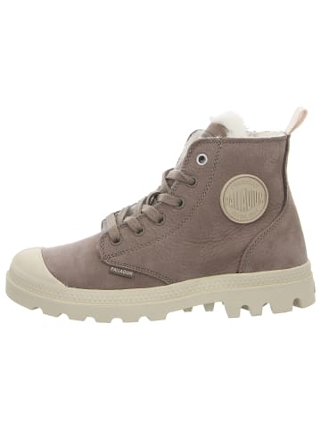 Palladium Schnürstiefelette in beige