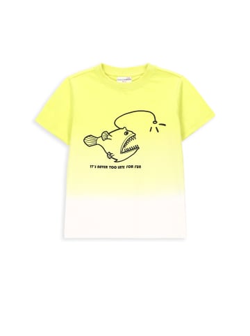 Coccodrillo T-Shirt mit kurzen Ärmeln in limonengrün