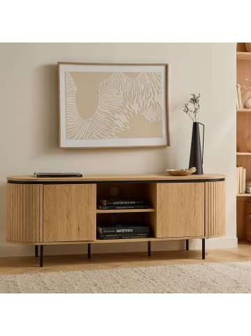 CALICOSY TV-Möbel MALAGA in Helles - (W) 150  x (H) 55  x (L) 40  cm