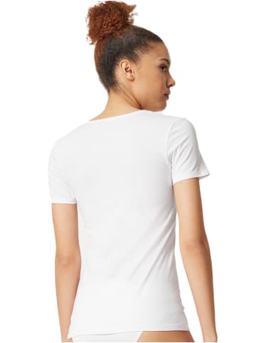 Skiny 2er Pack Shirt kurzarm in white