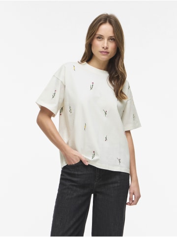Vila T-Shirt VIMonie in weiß mehrfarbig