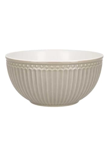 Greengate Servierschale ALICE WARM GREY Grau Medium