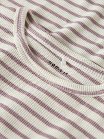 name it Langarmshirt NMNBANI LS XSL TOP in elderberry