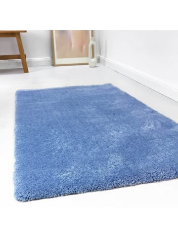 ESPRIT Hochflorteppich #relaxx in blau