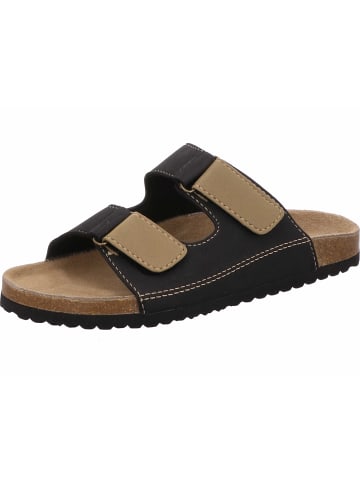 SUPERSOFT Bio-Pantolette in schwarz