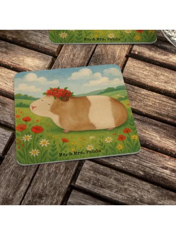 Mr. & Mrs. Panda Tassenuntersetzer Meerschweinchen Weisheit Desi... in Weiß