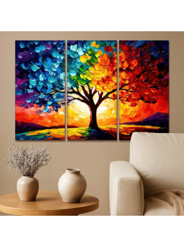OnlyWow Leinwandbild 3er Set